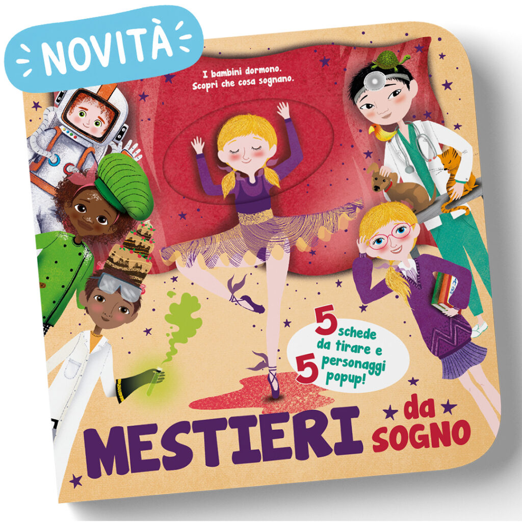Libri interattivi per bambini pop-up Mestieri Novità