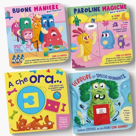 Box 4 libri più uno in regalo Meraviglia di crescere