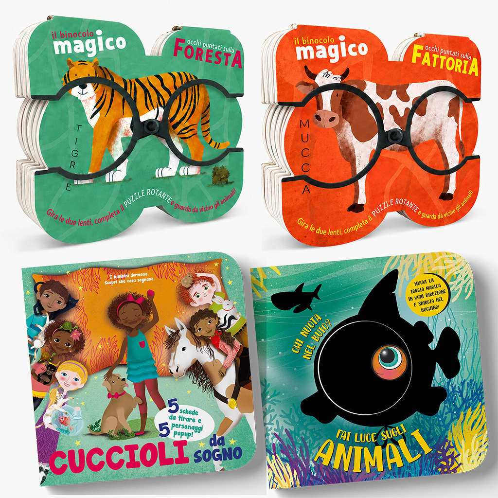 Box 4 libri più uno in regalo Mondo degli animali